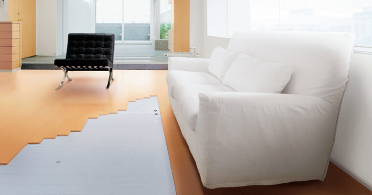 ガス温水床暖房「ヌック」