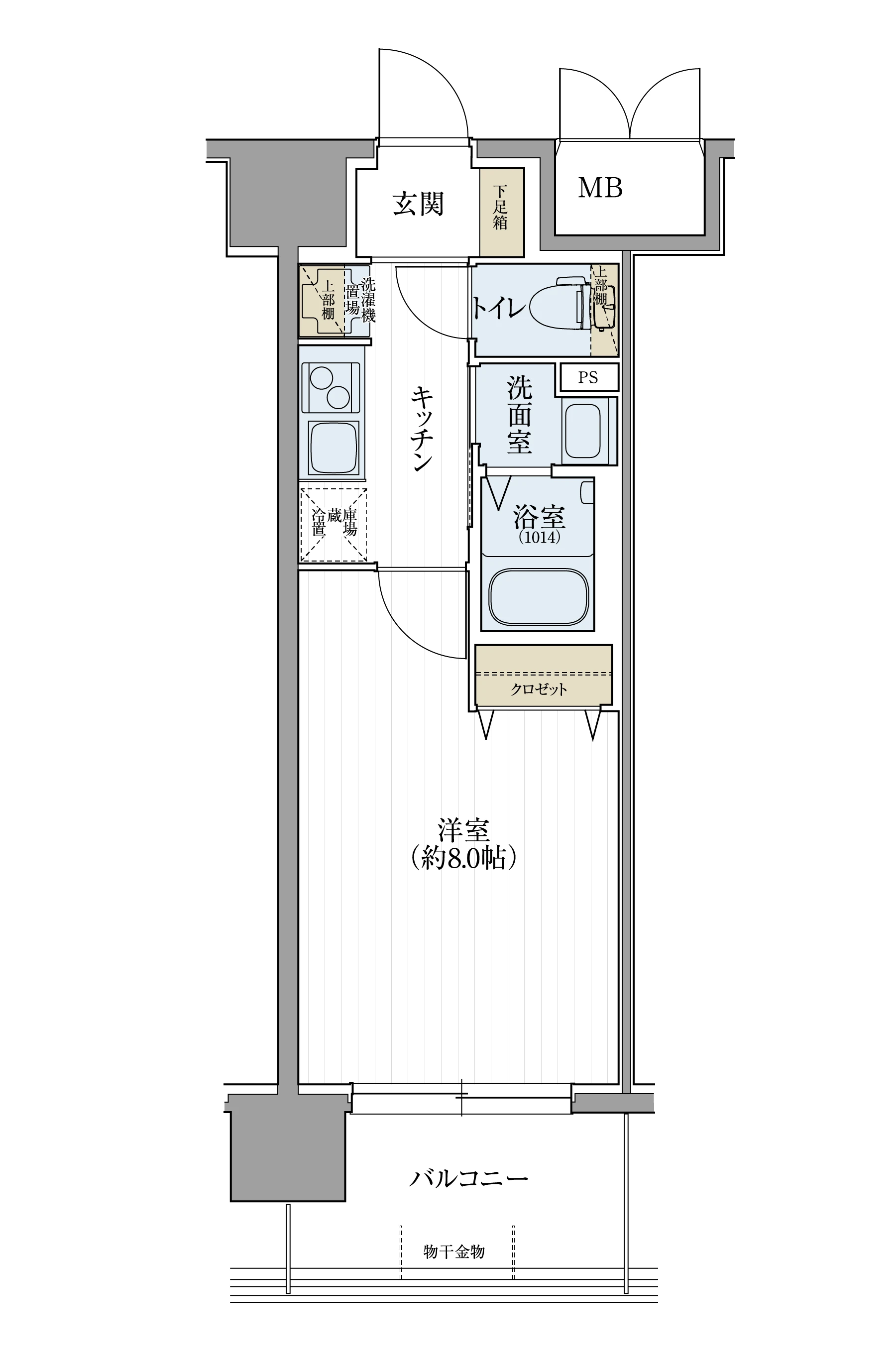 C TYPE 間取り図